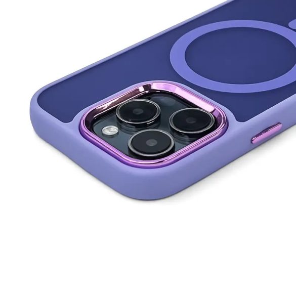 Wozinsky Fashion MagSafe-kompatibilis tok Samsung Galaxy S25 - lila