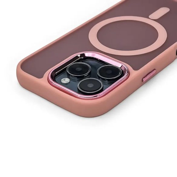 Wozinsky Fashion MagSafe-kompatibilis tok Samsung Galaxy S25 - rózsaszín