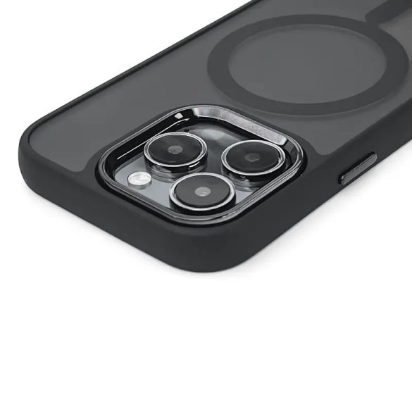Wozinsky Fashion MagSafe-kompatibilis tok Samsung Galaxy S25 - fekete