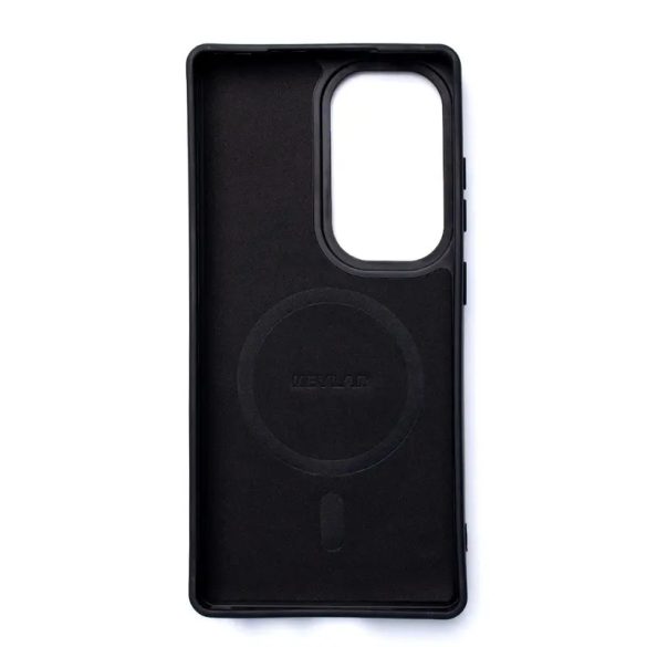 Wozinsky Carbon Fiber MagSafe-kompatibilis tok Samsung Galaxy S25 - fekete