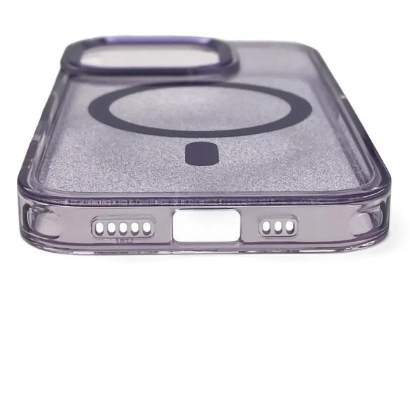 Wozinsky Glitter MagSafe-kompatibilis tok Samsung Galaxy S24 FE - lila