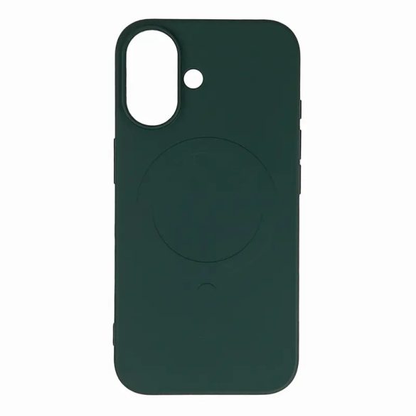 Wozinsky Liquid Silicone MagSafe-kompatibilis tok Samsung Galaxy S24 FE - zöld
