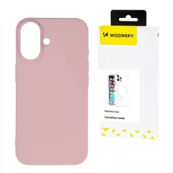 Wozinsky Silicone tok Samsung Galaxy S24 FE - rózsaszín