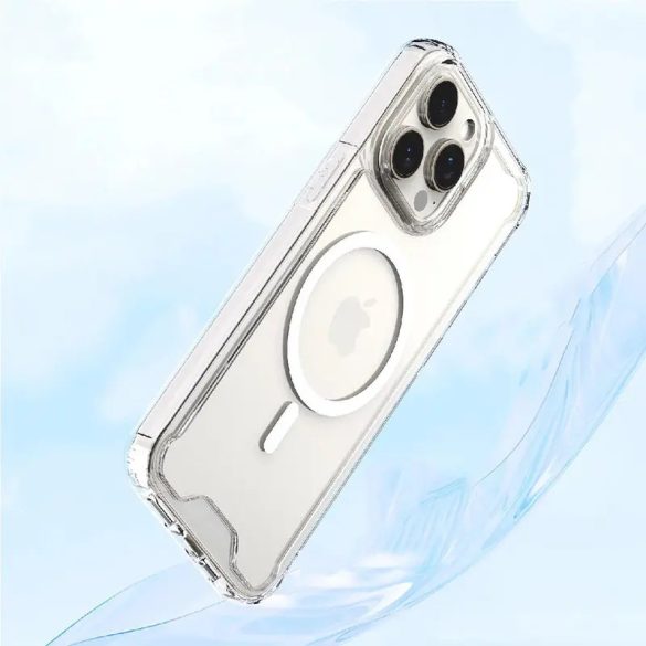 Wozinsky Clear Corner MagSafe-kompatibilis tok Samsung Galaxy S24 FE - átlátszó