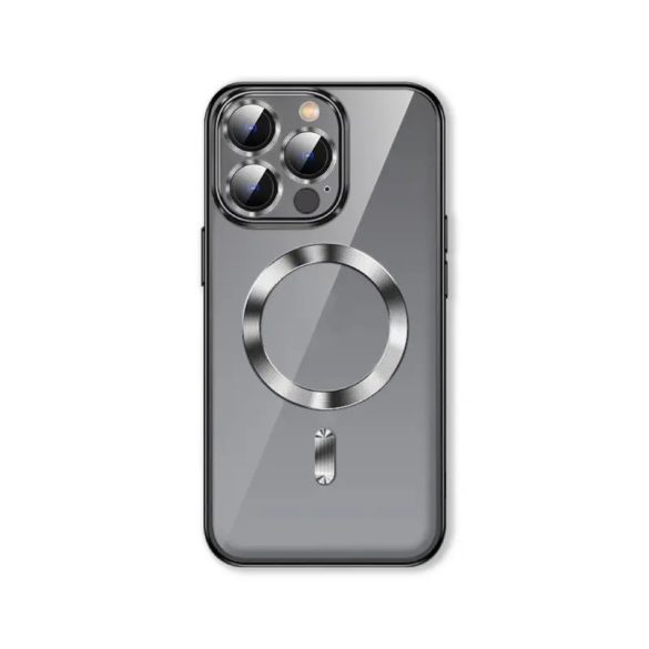 Wozinsky Electroplated MagSafe-kompatibilis tok Samsung Galaxy S24 FE - ezüst színű