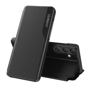 Eco Leather View könyvtok Samsung Galaxy A56 - fekete