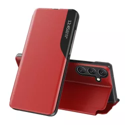 Eco Leather View könyvtok Samsung Galaxy A56 - piros