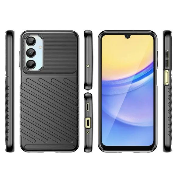 Carbon tok Samsung Galaxy A36/A56 - fekete
