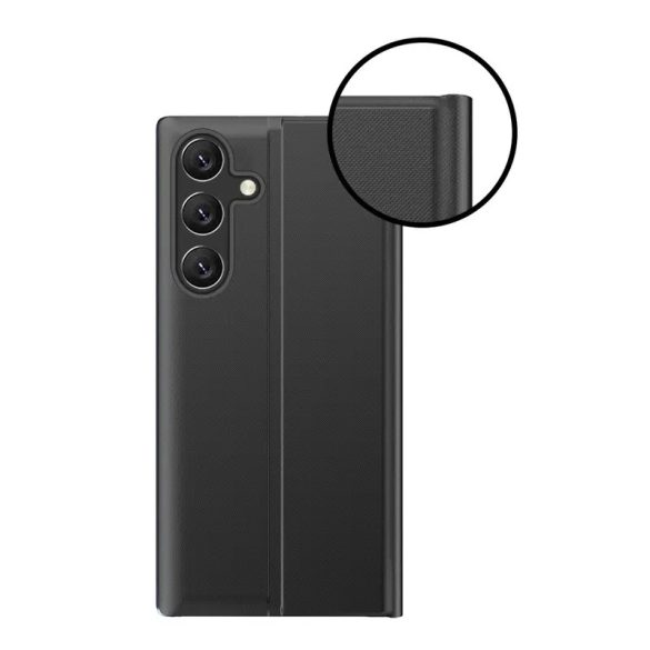 New Sleep könyvtok Samsung Galaxy A26 - fekete