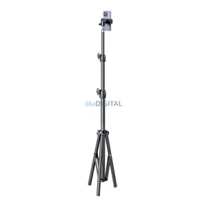 Wozinsky WRLD-00Y1S tripod tripod tartós szénacél állvány 1.7m matt - fekete