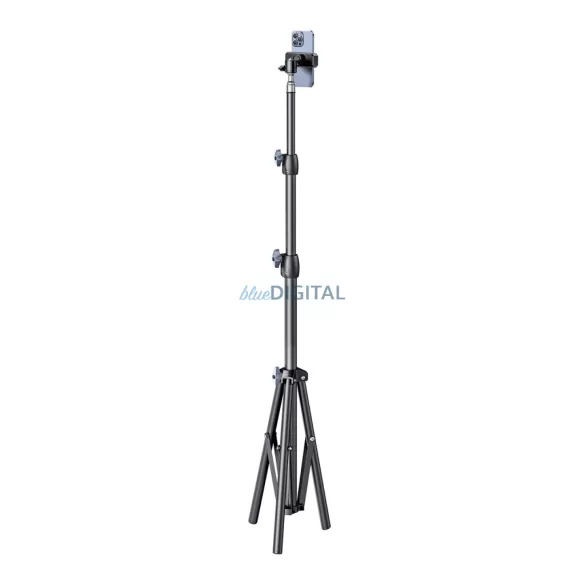 Wozinsky WRLD-00Y1S tripod tripod tartós szénacél állvány 1.7m matt - fekete