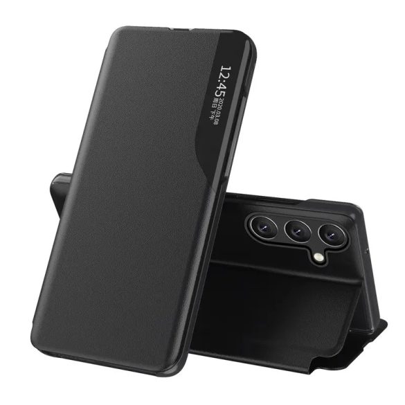 Eco Leather View könyvtok Samsung Galaxy A36 - fekete