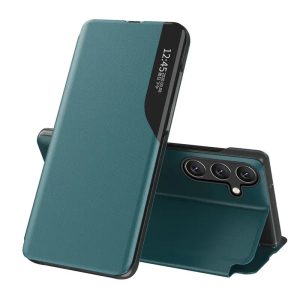 Eco Leather View könyvtok Samsung Galaxy A36 - zöld