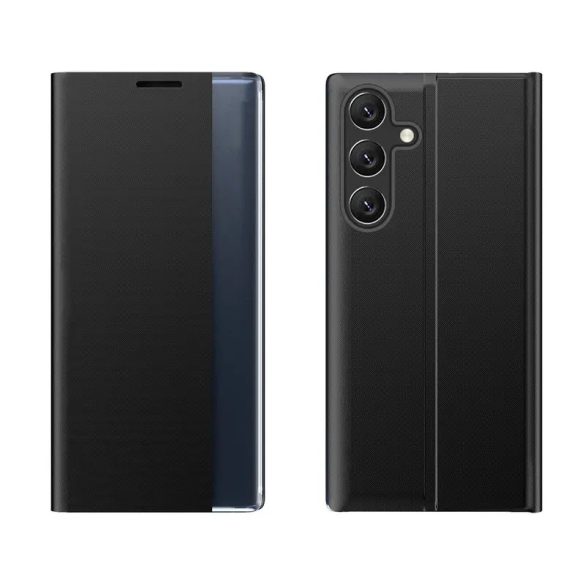 New Sleep könyvtok Samsung Galaxy A36 - fekete
