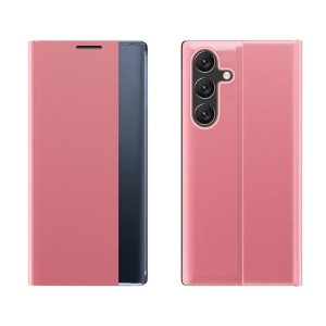 New Sleep könyvtok Samsung Galaxy A36 - rózsaszín