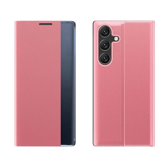 New Sleep könyvtok Samsung Galaxy A36 - rózsaszín