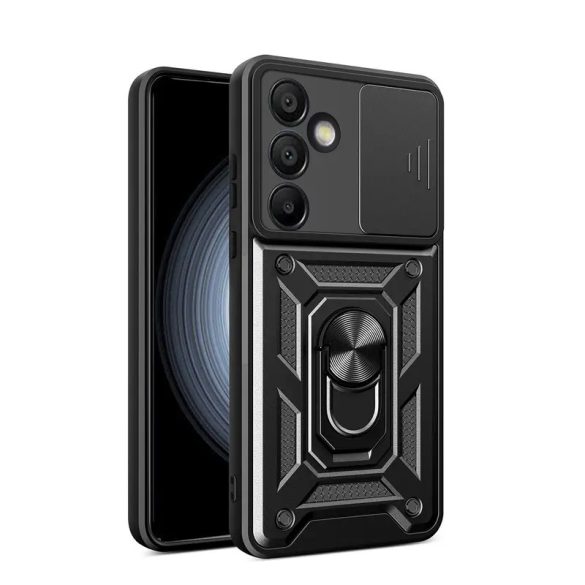 Hybrid Armor Camshield tok Samsung Galaxy A36 - fekete
