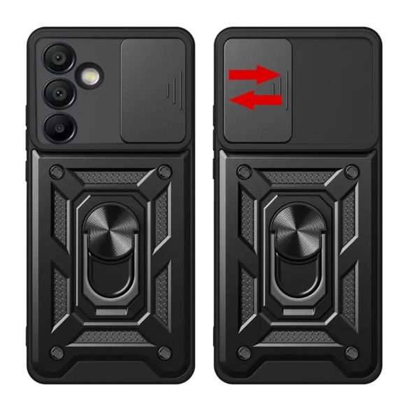 Hybrid Armor Camshield tok Samsung Galaxy A36 - fekete