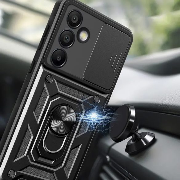 Hybrid Armor Camshield tok Samsung Galaxy A36 - fekete
