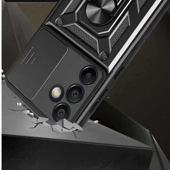 Hybrid Armor Camshield tok Samsung Galaxy A36 - fekete