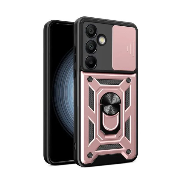 Hybrid Armor Camshield tok Samsung Galaxy A36 - rózsaszín