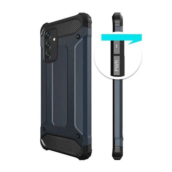 Hybrid Armor tok Samsung Galaxy A36 - ezüst színű