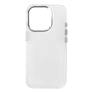 Glitter tok iPhone 16e - átlátszó