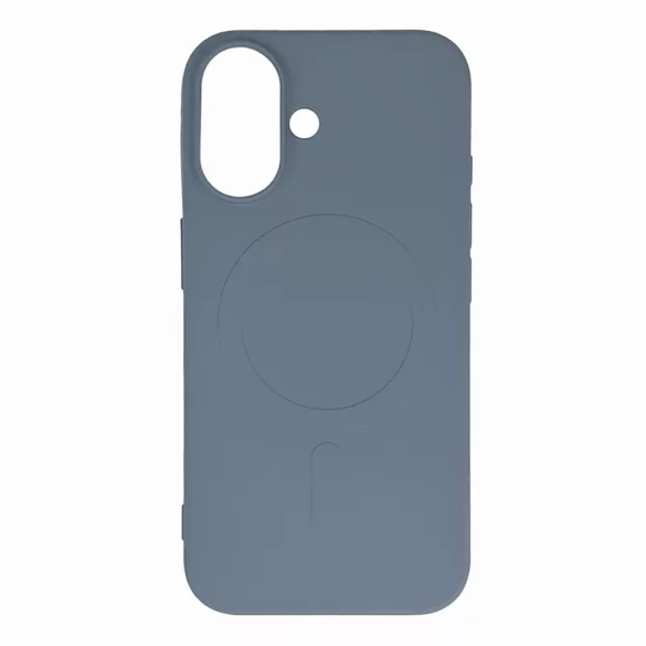 Liquid Silicone MagSafe-kompatibilis tok iPhone 16e - világoskék