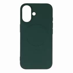 Liquid Silicone MagSafe-kompatibilis tok iPhone 16e - zöld