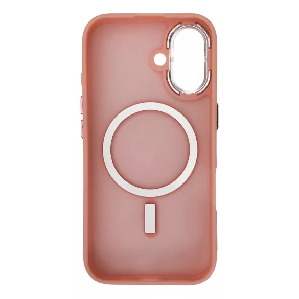 Fashion MagSafe-kompatibilis tok iPhone 16e - rózsaszín