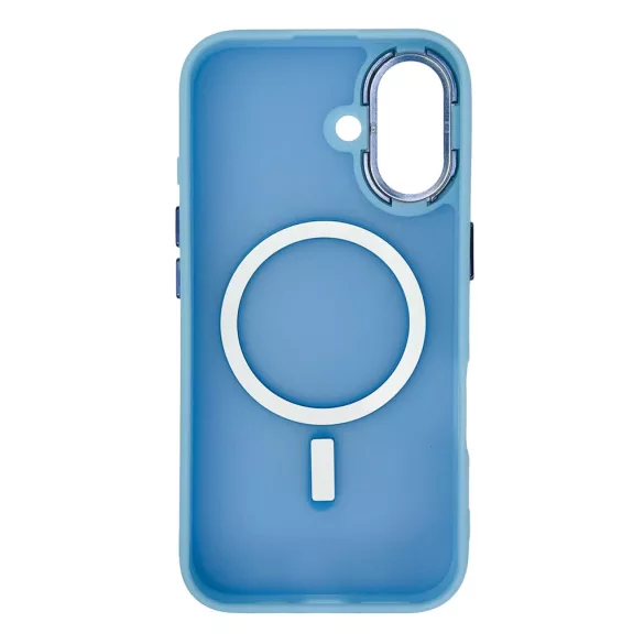 Fashion MagSafe-kompatibilis tok iPhone 16e - kék