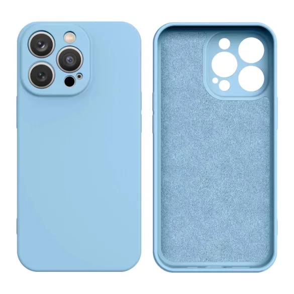 Silicone tok iPhone 16e - kék