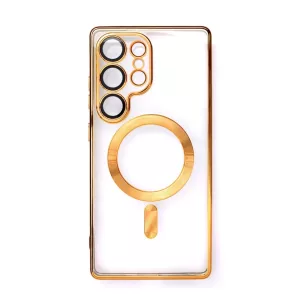 Electroplated MagSafe-kompatibilis tok iPhone 16e - arany színű
