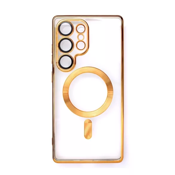 Electroplated MagSafe-kompatibilis tok iPhone 16e - arany színű