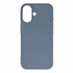   Liquid Silicone MagSafe-kompatibilis tok Samsung Galaxy A16 5G - kékesszürke