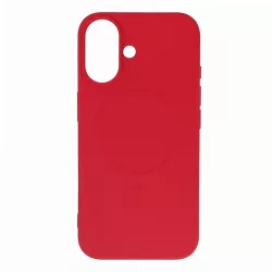   Liquid Silicone MagSafe-kompatibilis tok Samsung Galaxy A16 5G - piros