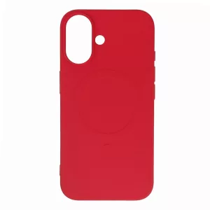 Liquid Silicone MagSafe-kompatibilis tok Samsung Galaxy A36 - piros