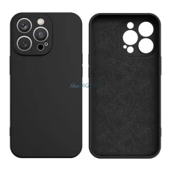 Silicone tok Samsung Galaxy A56 - fekete