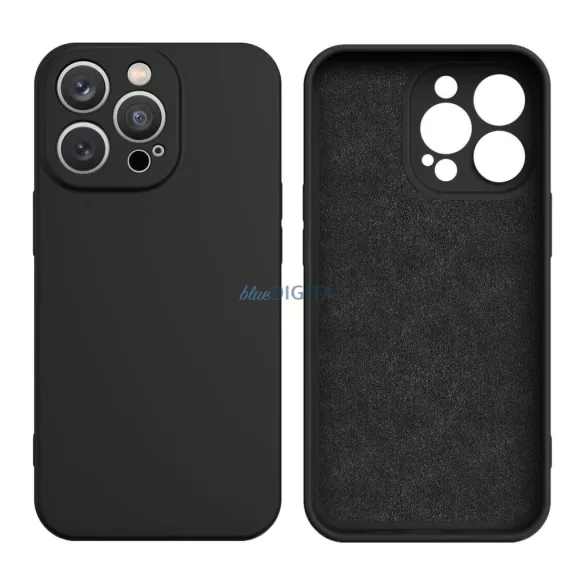 Silicone tok Samsung Galaxy A56 - fekete