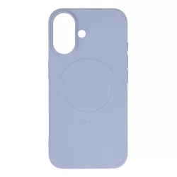   Liquid Silicone MagSafe-kompatibilis tok Samsung Galaxy S25 Edge - levendulalila