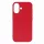 Liquid Silicone MagSafe-kompatibilis tok Samsung Galaxy S25 Edge - piros