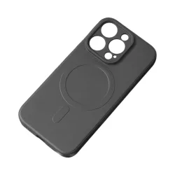   Silicone MagSafe-kompatibilis tok Samsung Galaxy S25 Edge - fekete