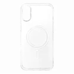   Ultra Clear MagSafe-kompatibilis tok Samsung Galaxy S25 Edge - átlátszó