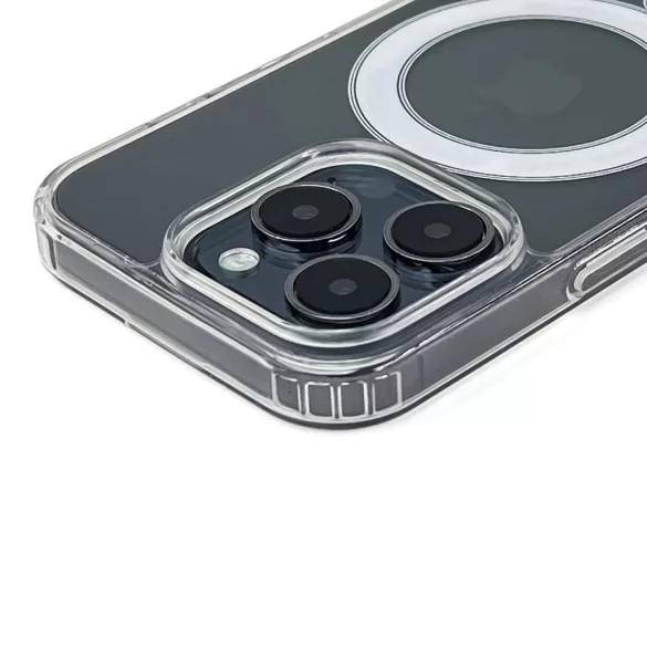 Ultra Clear MagSafe-kompatibilis tok Samsung Galaxy S25 Edge - átlátszó