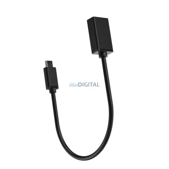Wozinsky WOTGY1S USB-C 3.0 (férfi) - USB-A 3.0 (női) OTG adapter - Fekete