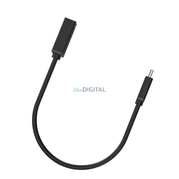 Wozinsky WOTGY1S USB-C 3.0 (férfi) - USB-A 3.0 (női) OTG adapter - Fekete
