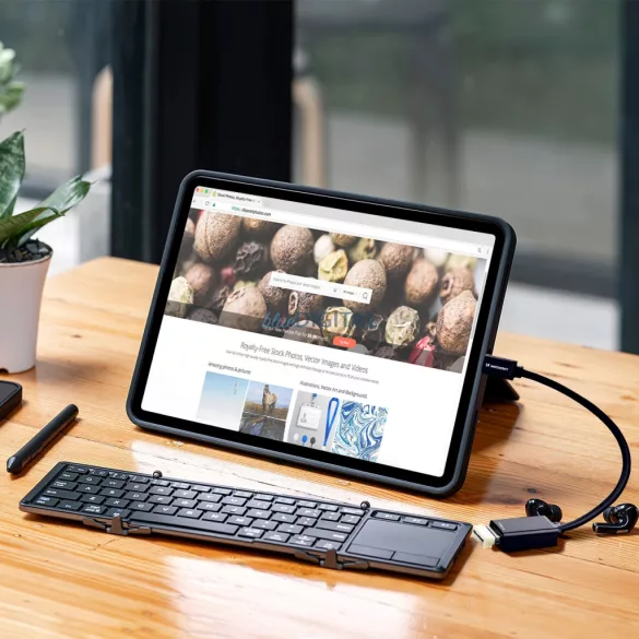 Wozinsky WOTGY1S USB-C 3.0 (férfi) - USB-A 3.0 (női) OTG adapter - Fekete