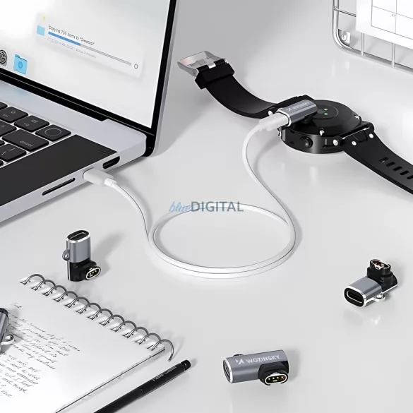 Wozinsky WAYGS1 USB-C adapter Garmin okosórához - Szürke