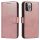 Magnet könyvtok iPhone 16e - rózsaszín Magnet könyvtok iPhone 16e - rózsaszín