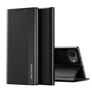 Sleep Pro könyvtok iPhone 16e - fekete
